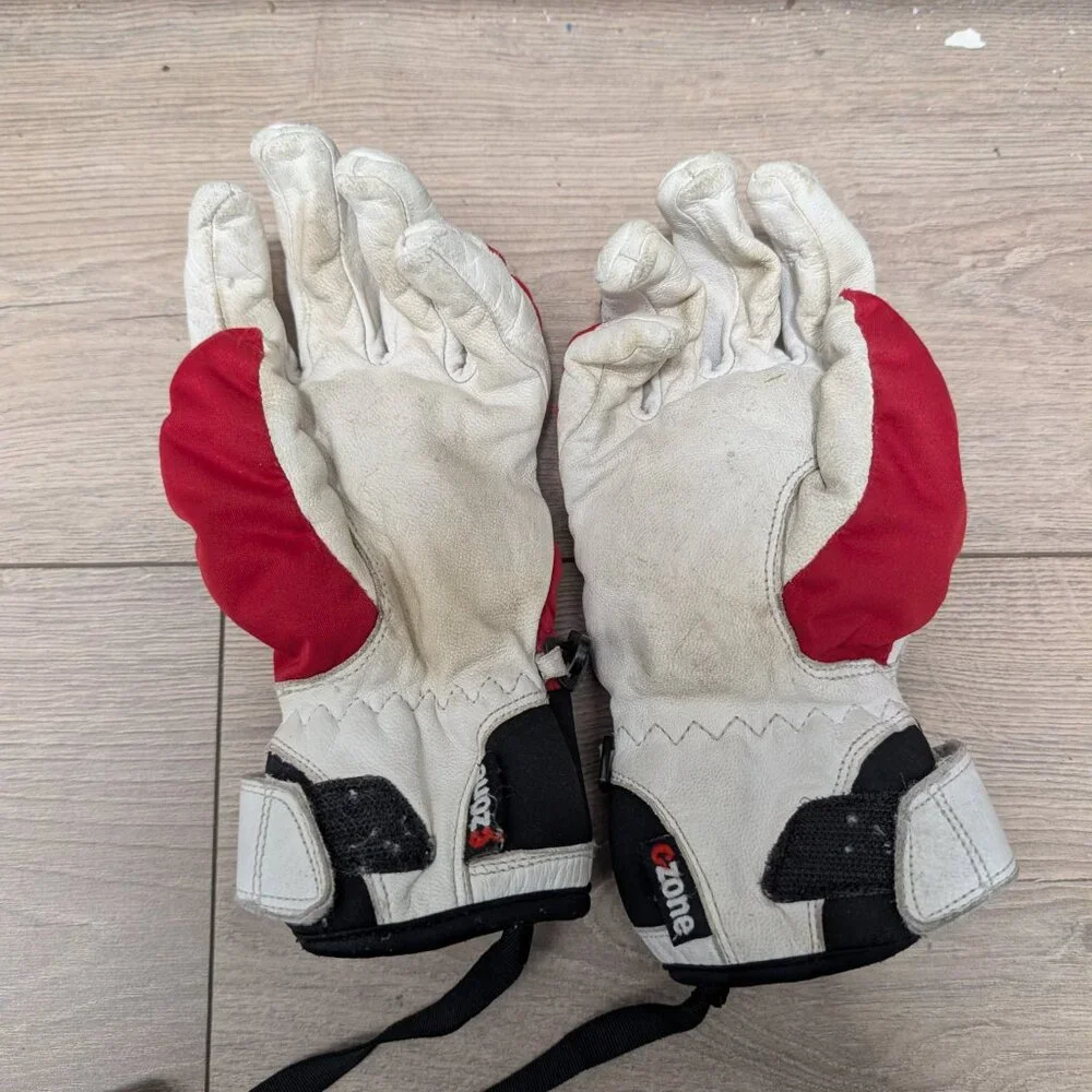 Hestra Army leather Size 7 kids gloves
